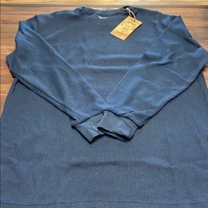 Vertical Sport waffle-knit thermal shirt